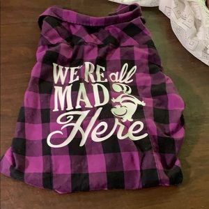 Like New Alice in Wonderland Flannel